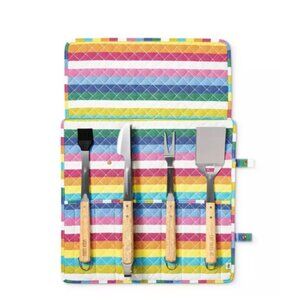 NWT Grilling Tool Set with Fabric Sleeve - Tabitha Brown for Target